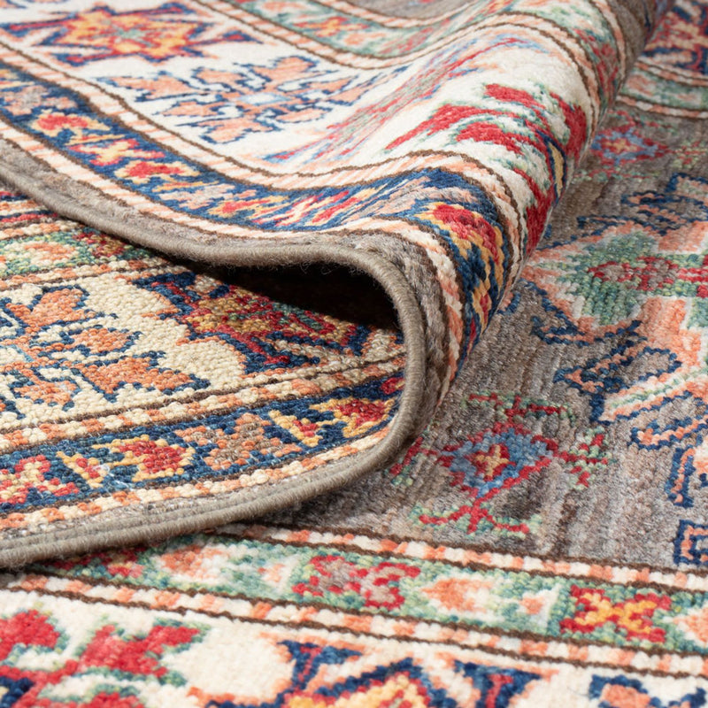 Loper Ziegler Tapijt - Kazak - 308 x 80 cm - donker beige