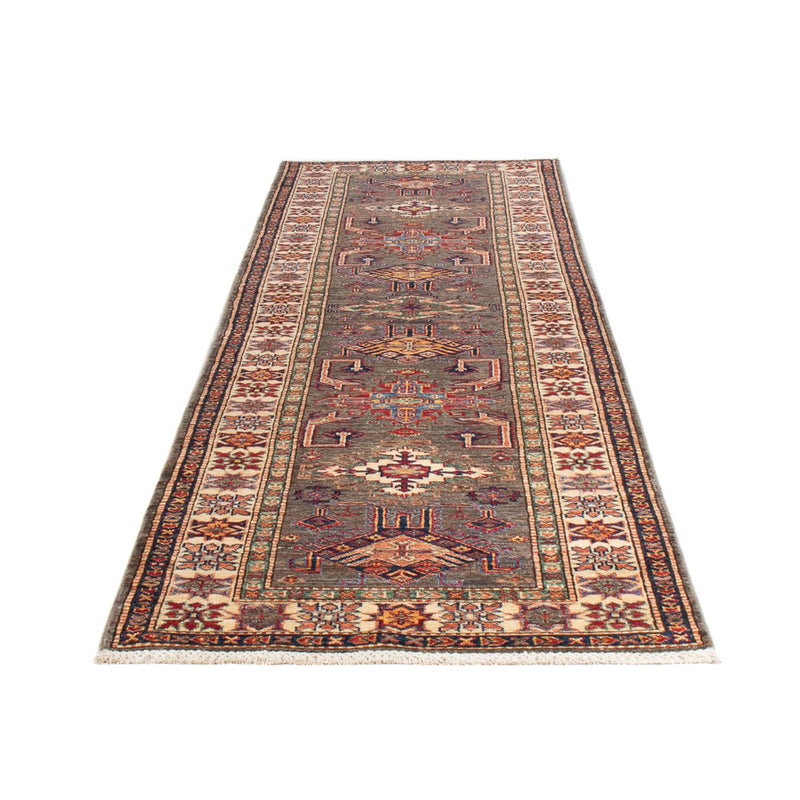 Loper Ziegler Tapijt - Kazak - 308 x 80 cm - donker beige