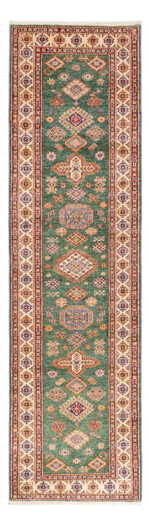 Loper Ziegler Tapijt - Kazak - 296 x 80 cm - groen
