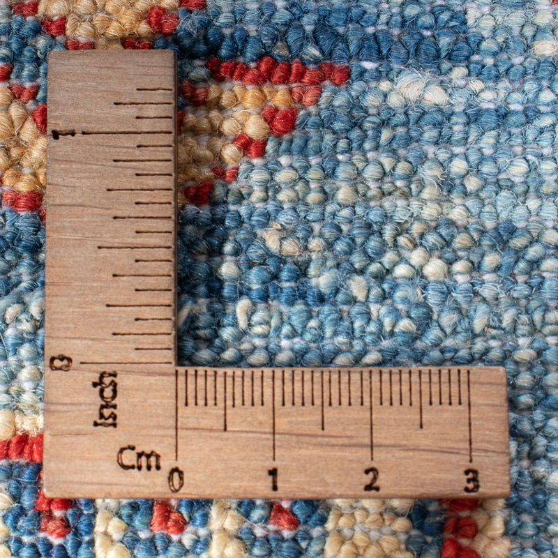 Loper Ziegler Tapijt - Kazak - 312 x 75 cm - turkoois