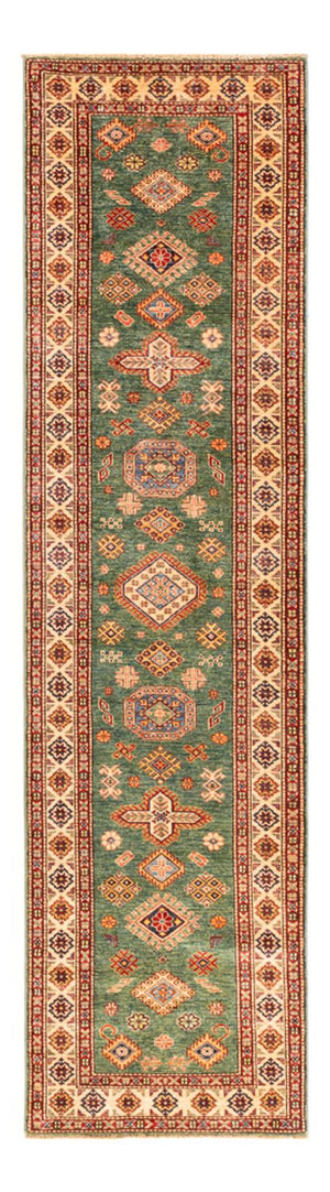Loper Ziegler Tapijt - Kazak - 302 x 78 cm - groen