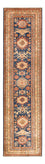 Loper Ziegler Tapijt - Kazak - 304 x 80 cm - donkerblauw