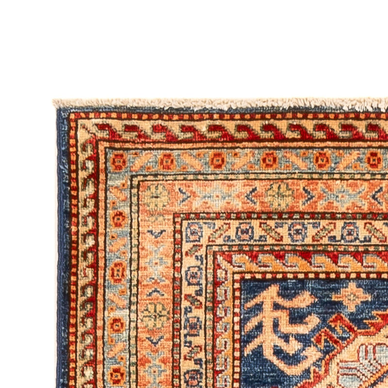 Loper Ziegler Tapijt - Kazak - 304 x 80 cm - donkerblauw