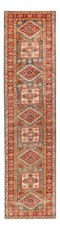 Loper Ziegler Tapijt - Kazak - 307 x 78 cm - donker beige