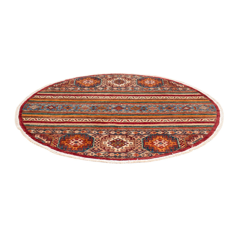 Ziegler Tapijt - Shal rond  - 124 x 117 cm - veelkleurig