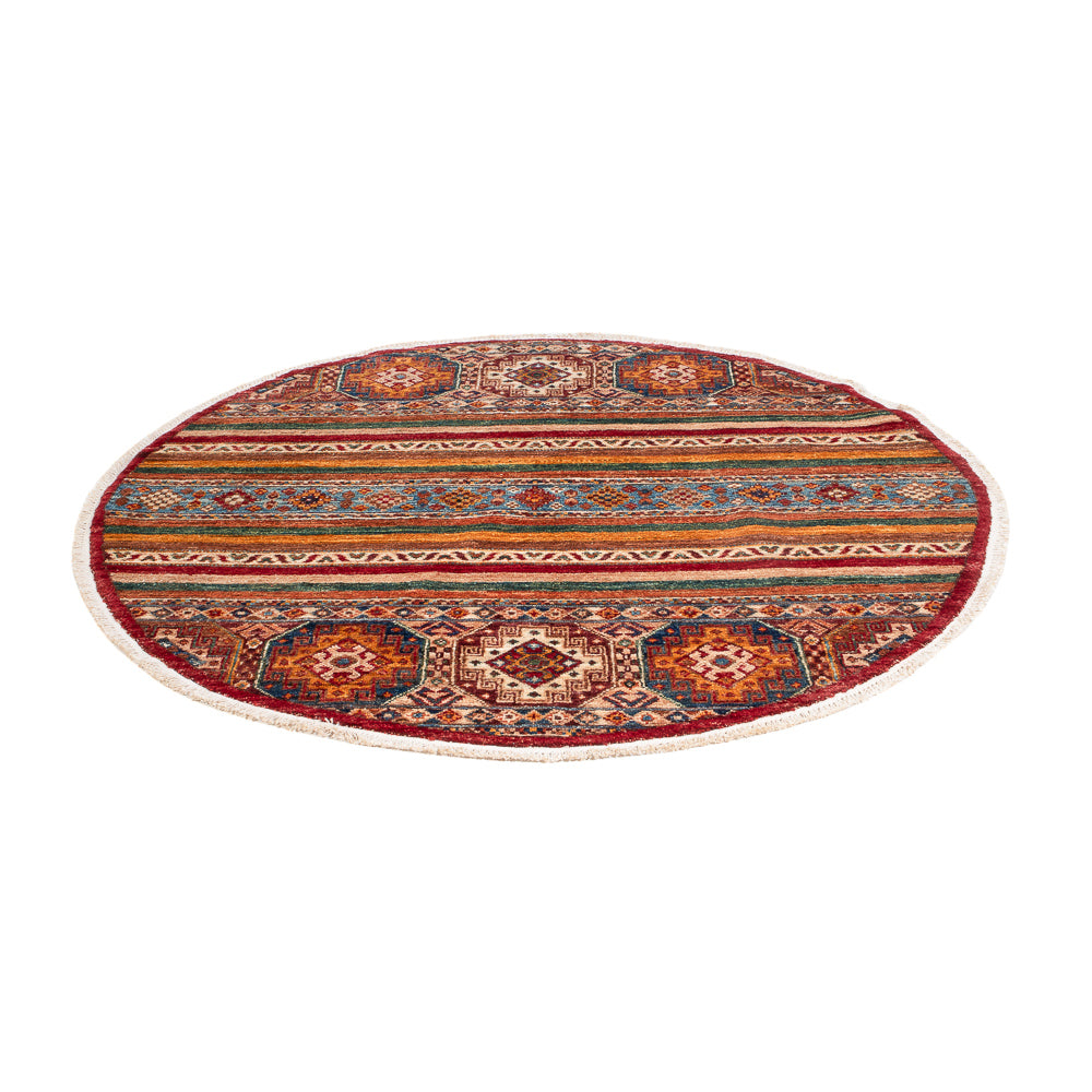 Ziegler Tapijt - Shal rond  - 123 x 115 cm - veelkleurig