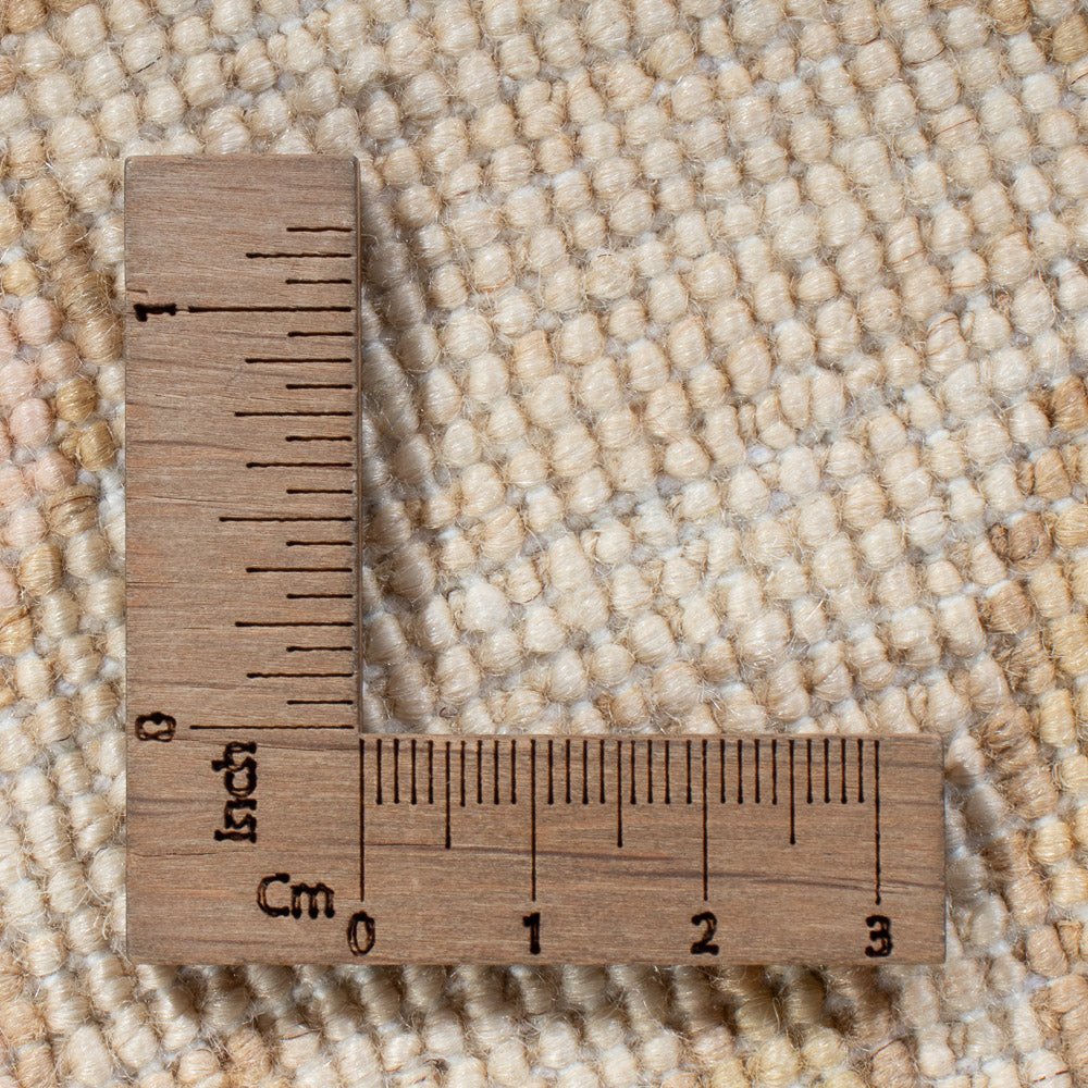 Ziegler tapijt rond  - 247 x 248 cm - benzine blauw