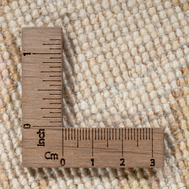 Ziegler tapijt rond  - 247 x 248 cm - benzine blauw