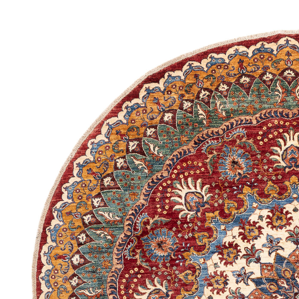 Ziegler Tapijt - Kazak rond  - 268 x 270 cm - veelkleurig