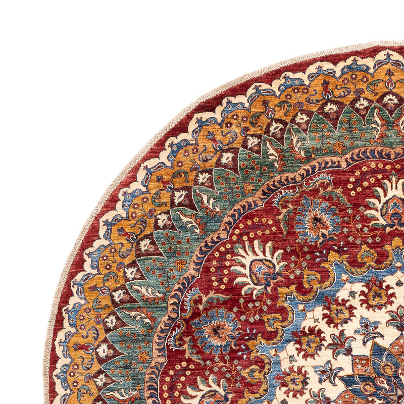Ziegler Tapijt - Kazak rond  - 268 x 270 cm - veelkleurig