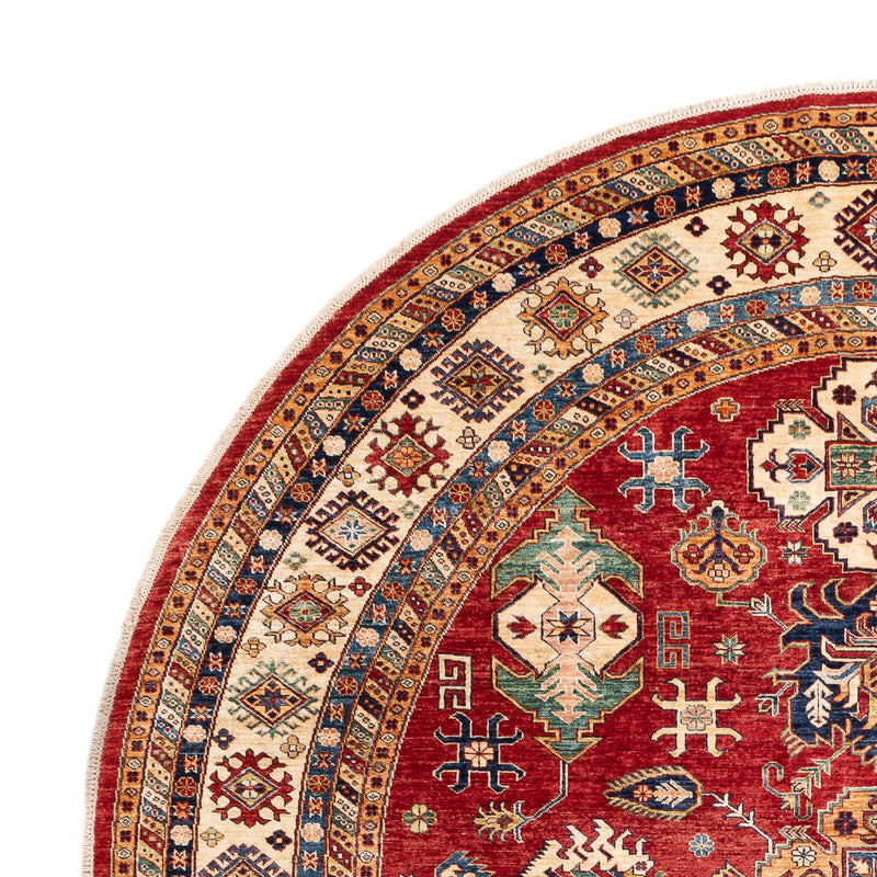 Ziegler Tapijt - Kazak rond  - 306 x 306 cm - veelkleurig