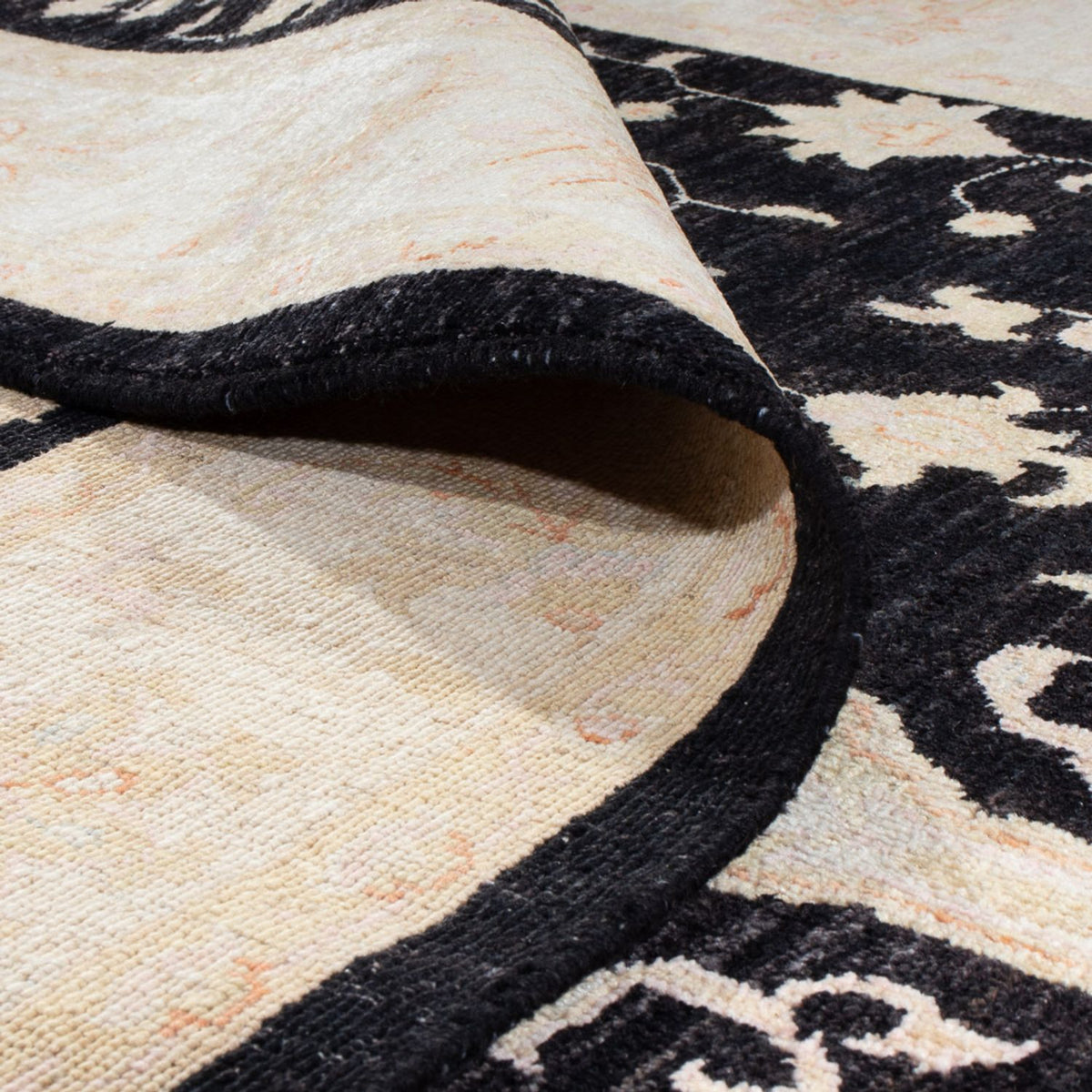 Ziegler tapijt - 243 x 175 cm - zwart