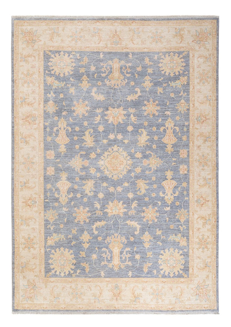 Ziegler tapijt - 241 x 176 cm - zee blauw
