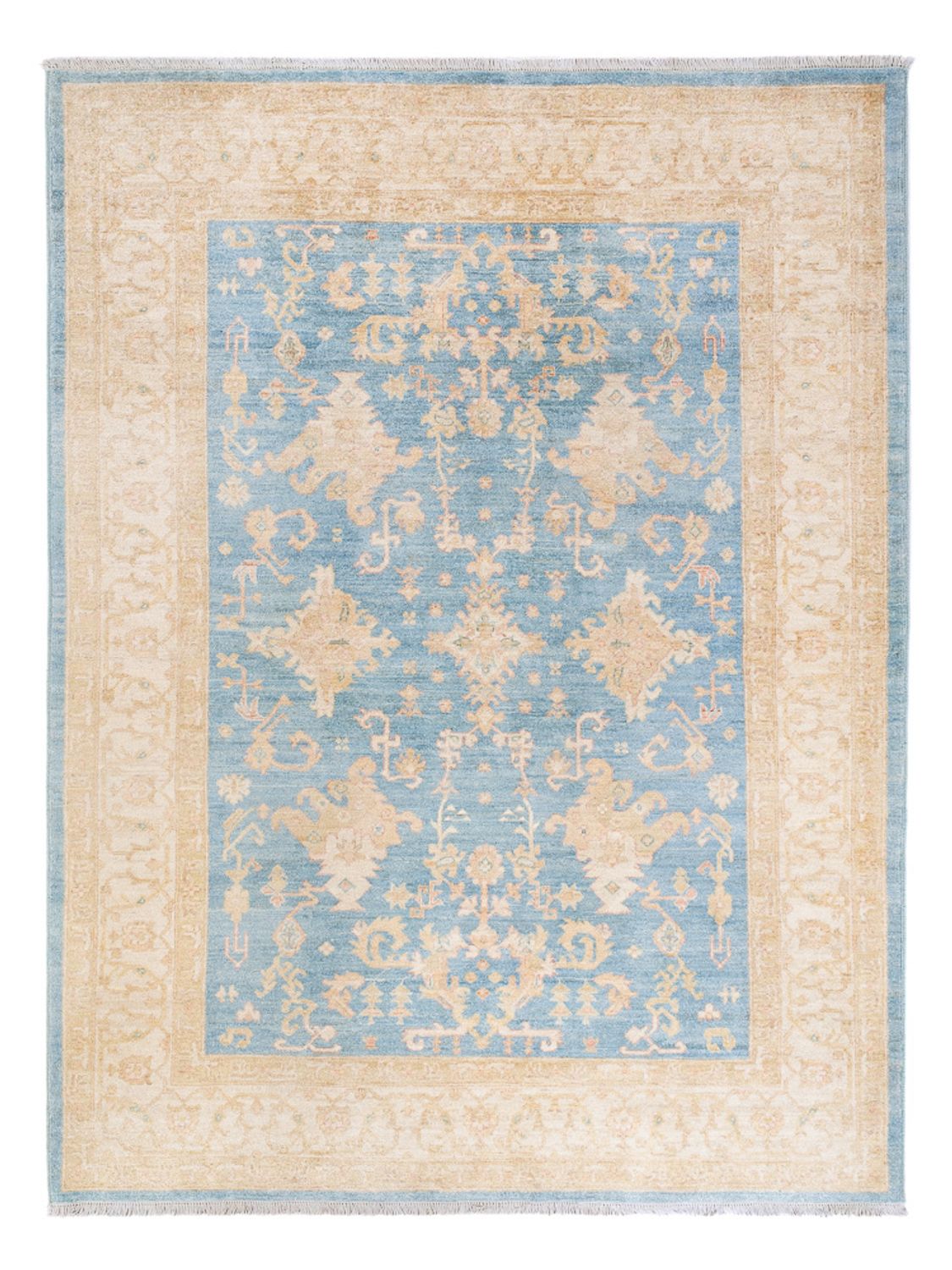 Ziegler tapijt - 240 x 178 cm - blauw