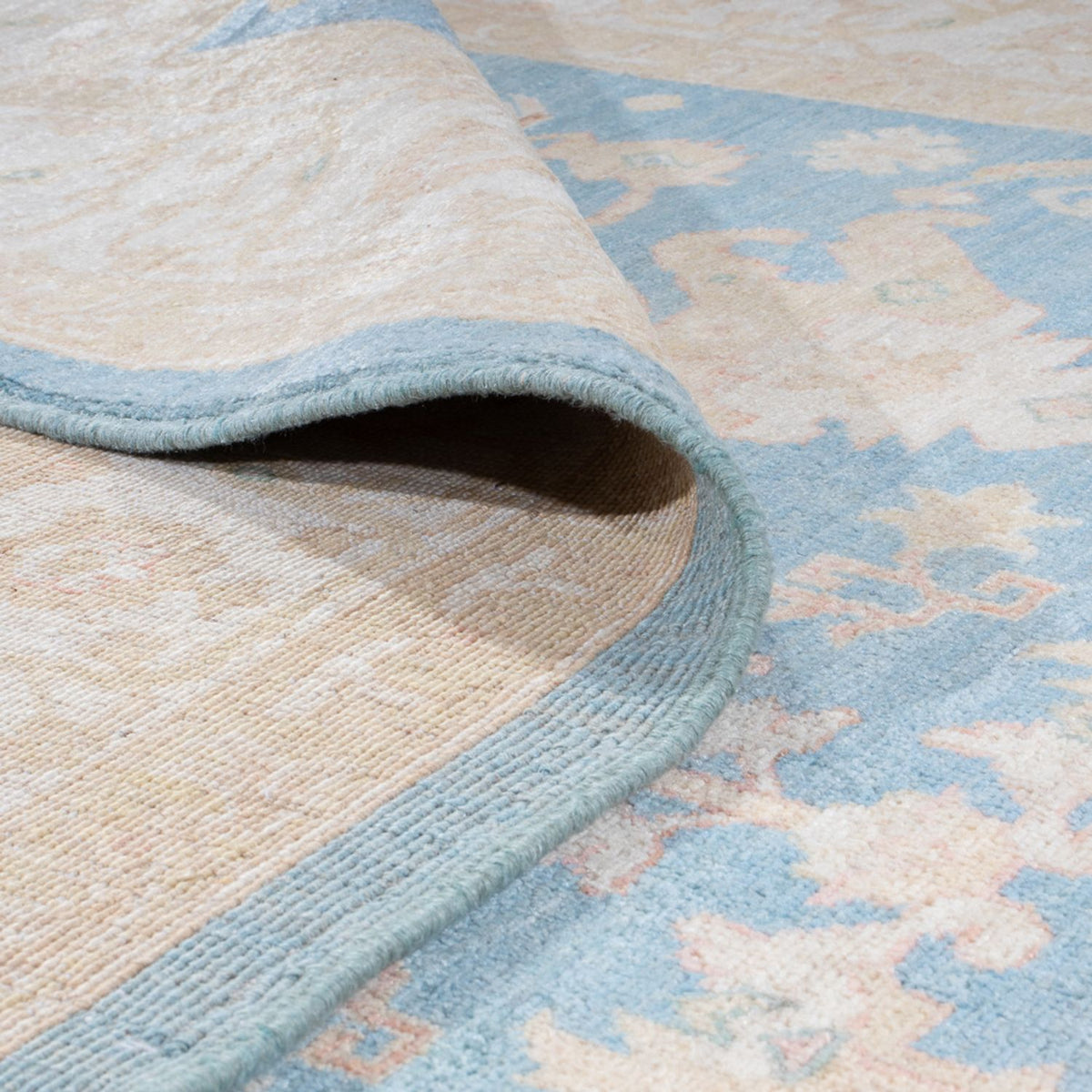 Ziegler tapijt - 240 x 178 cm - blauw