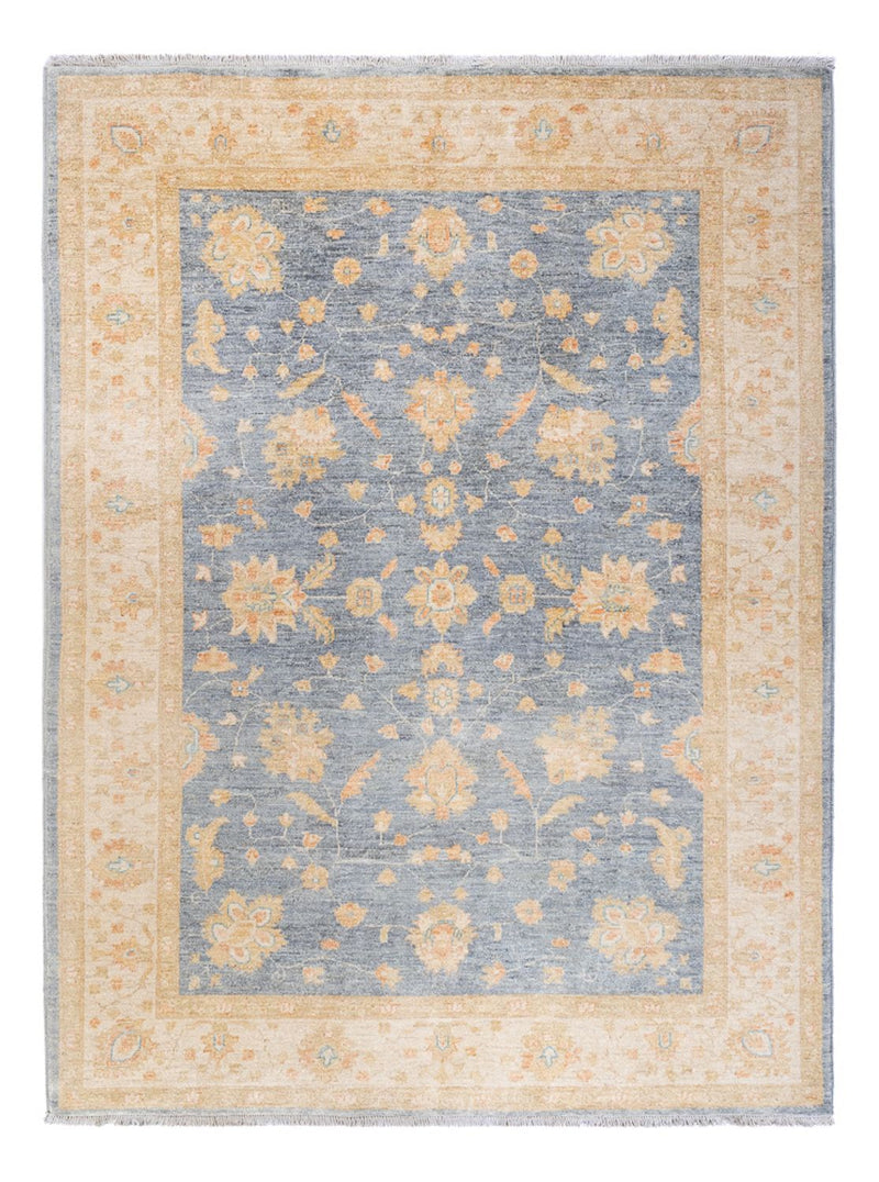 Ziegler tapijt - 236 x 173 cm - zee blauw
