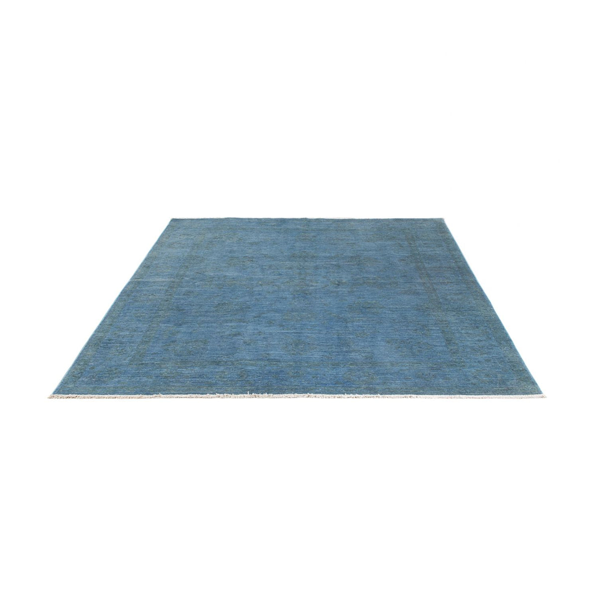 Ziegler tapijt - Modern - Vintage / Gekleurd - 231 x 169 cm - zee blauw