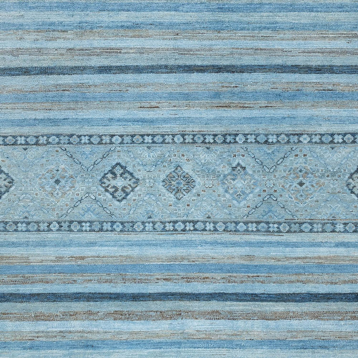 Ziegler tapijt - Modern - 241 x 170 cm - zee blauw