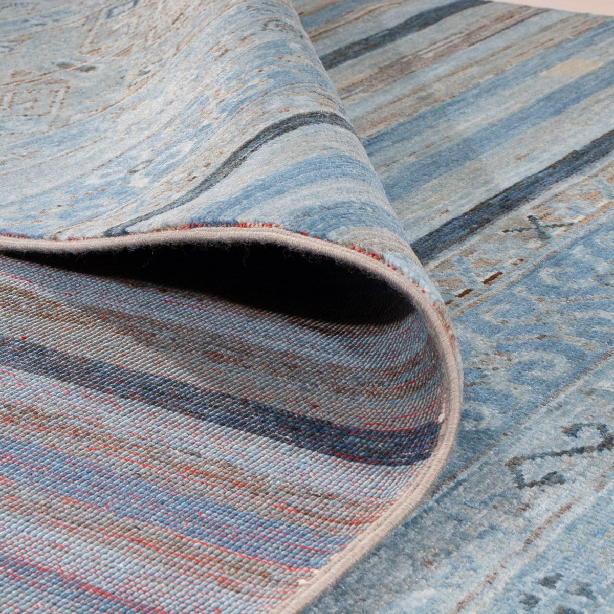 Ziegler tapijt - Modern - 241 x 170 cm - zee blauw