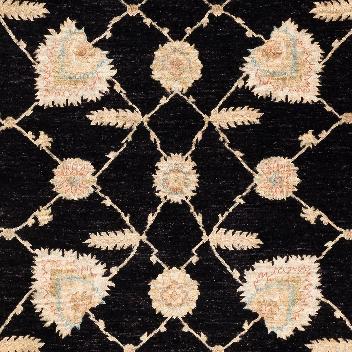 Ziegler tapijt - 244 x 175 cm - zwart