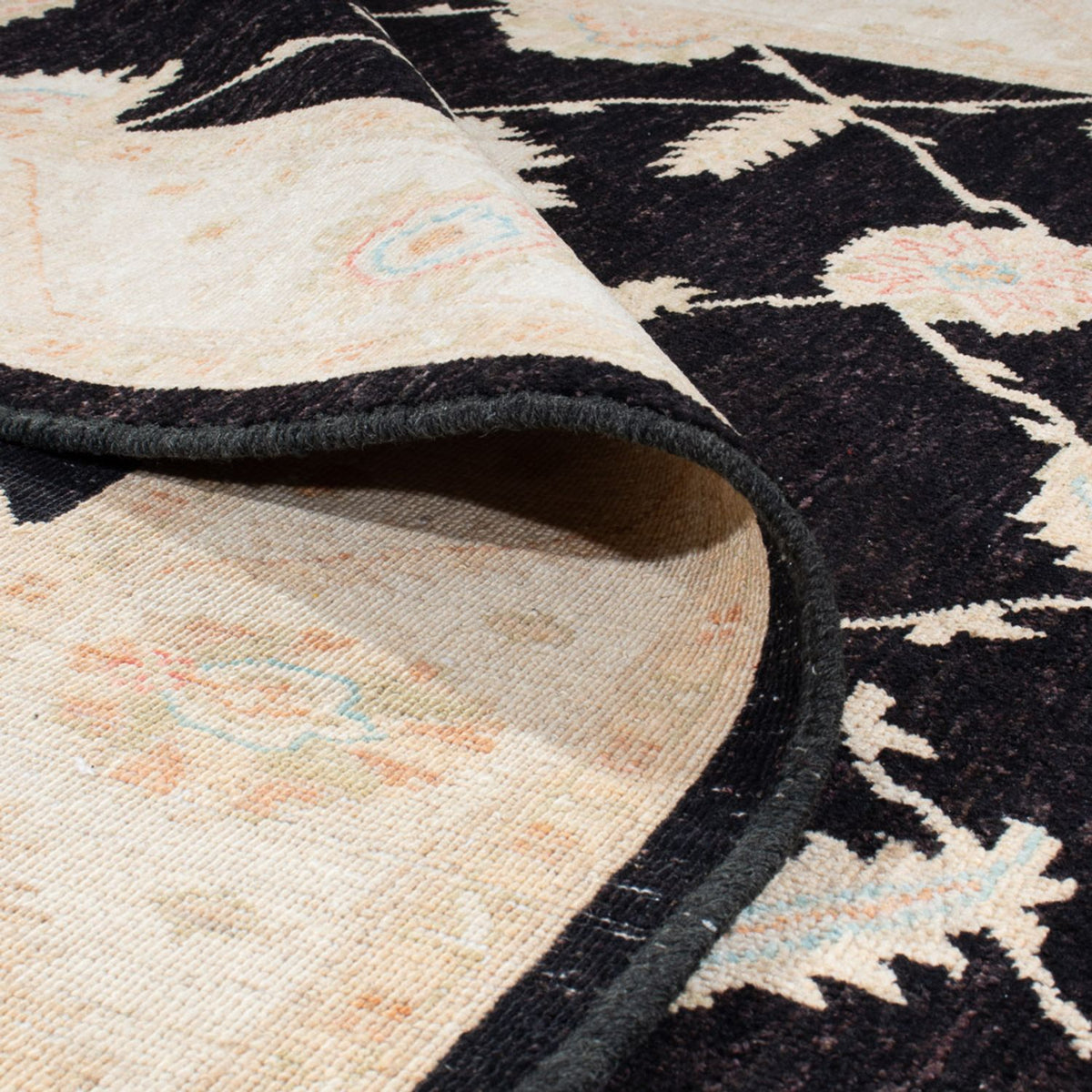 Ziegler tapijt - 244 x 175 cm - zwart