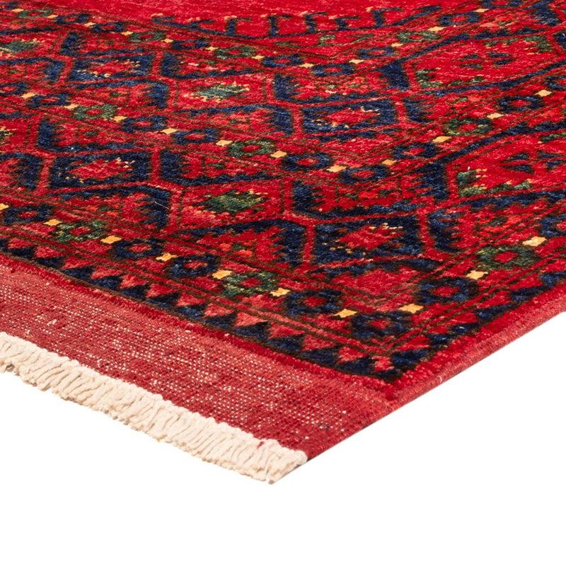 Afghaans tapijt - 301 x 255 cm - rood
