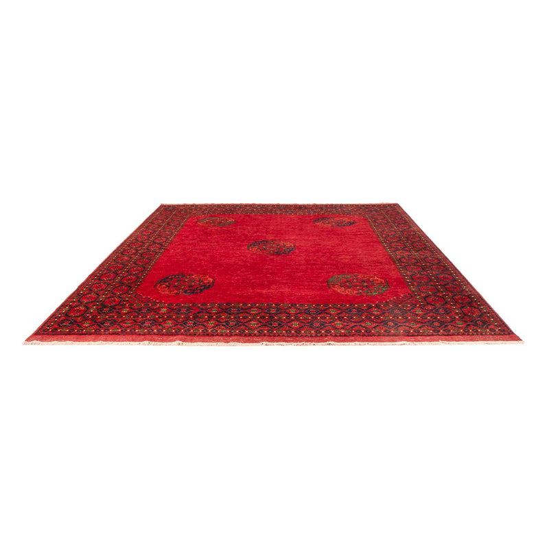Afghaans tapijt - 301 x 255 cm - rood