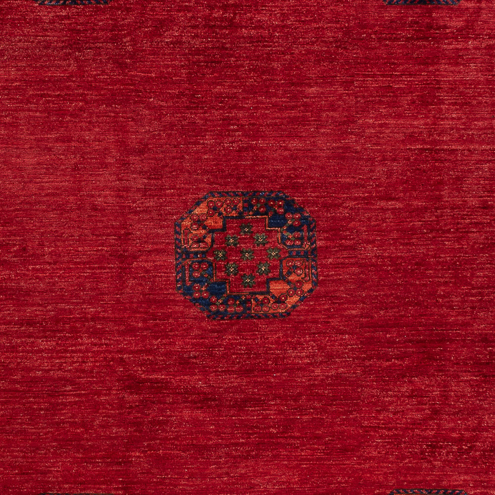 Afghaans tapijt - Kunduz - 312 x 258 cm - rood