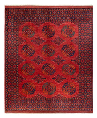 Afghaans tapijt - 298 x 256 cm - rood