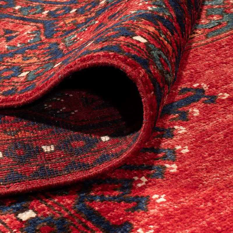 Afghaans tapijt - 298 x 256 cm - rood
