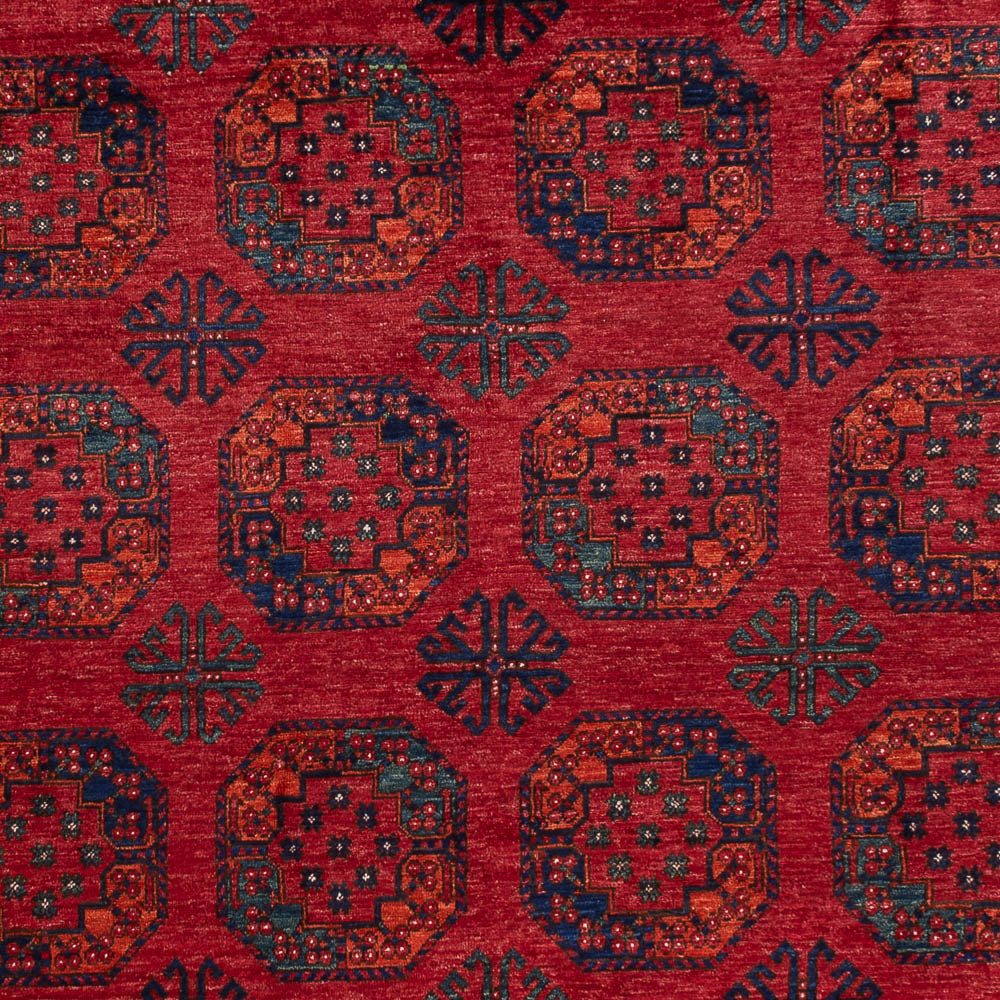 Afghaans tapijt - Kunduz - 306 x 255 cm - rood