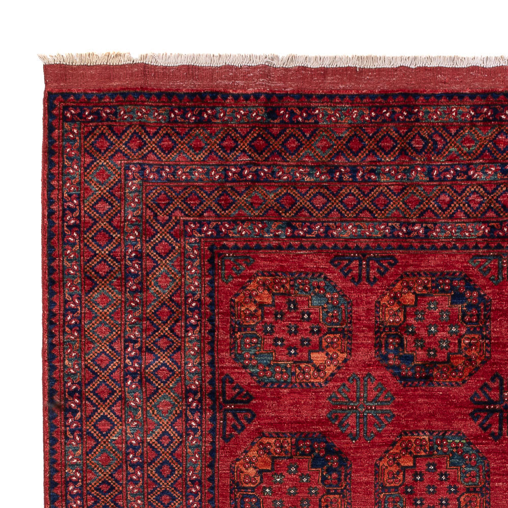 Afghaans tapijt - Kunduz - 306 x 255 cm - rood