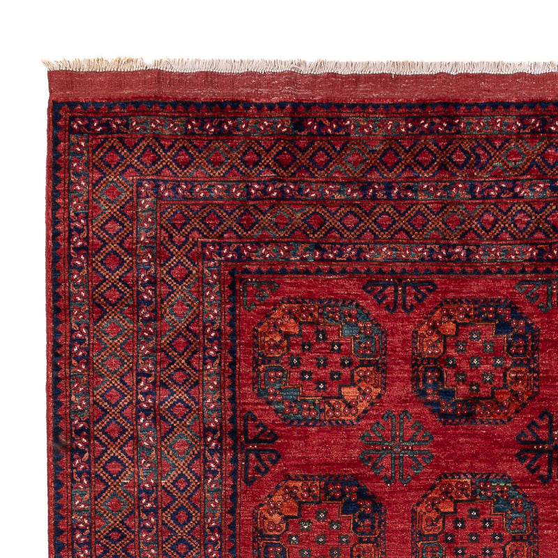 Afghaans tapijt - Kunduz - 306 x 255 cm - rood