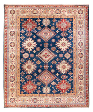 Ziegler Tapijt - Kazak - 301 x 246 cm - donkerblauw