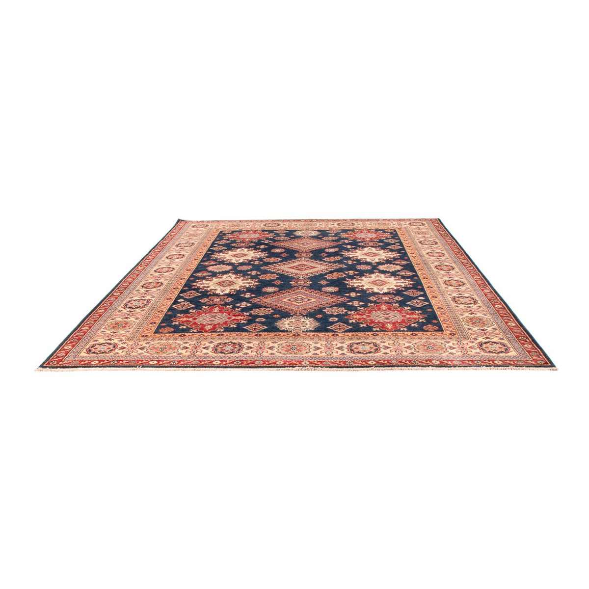 Ziegler Tapijt - Kazak - 301 x 246 cm - donkerblauw