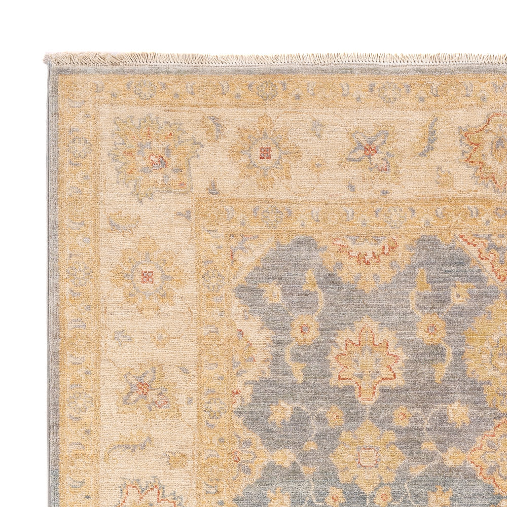 Ziegler tapijt - 201 x 151 cm - benzine blauw