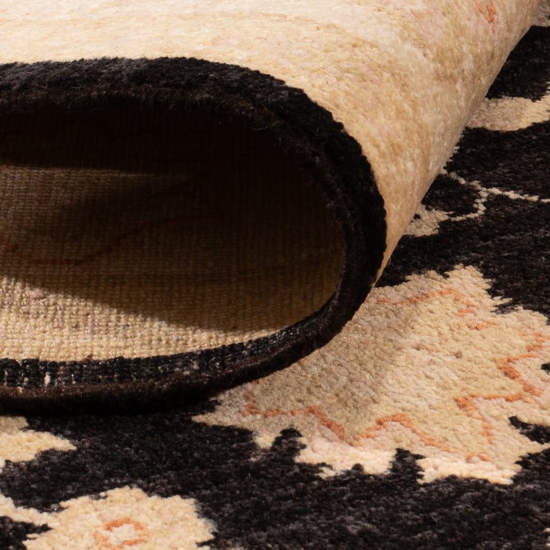 Ziegler tapijt - 198 x 155 cm - zwart