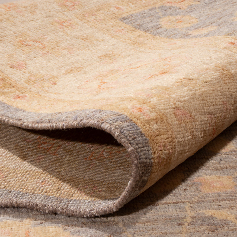 Ziegler tapijt - 199 x 156 cm - benzine blauw