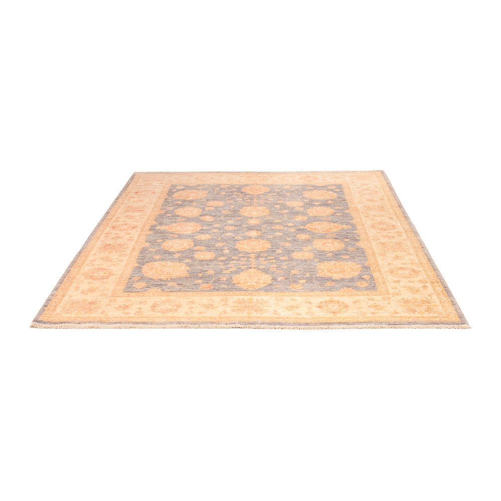 Ziegler tapijt - 199 x 156 cm - benzine blauw