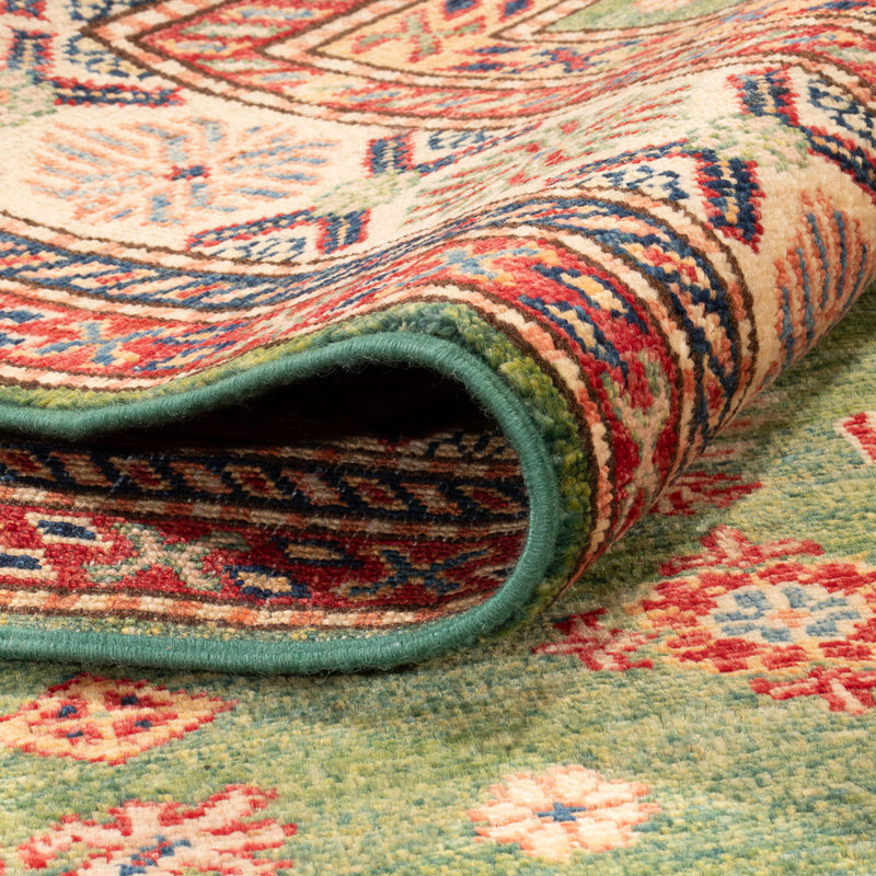 Ziegler Tapijt - Kazak - 207 x 149 cm - lichtgroen