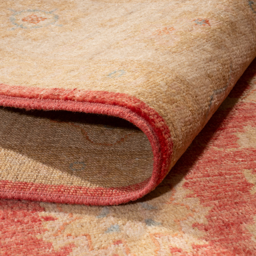 Ziegler tapijt - 201 x 153 cm - licht rood