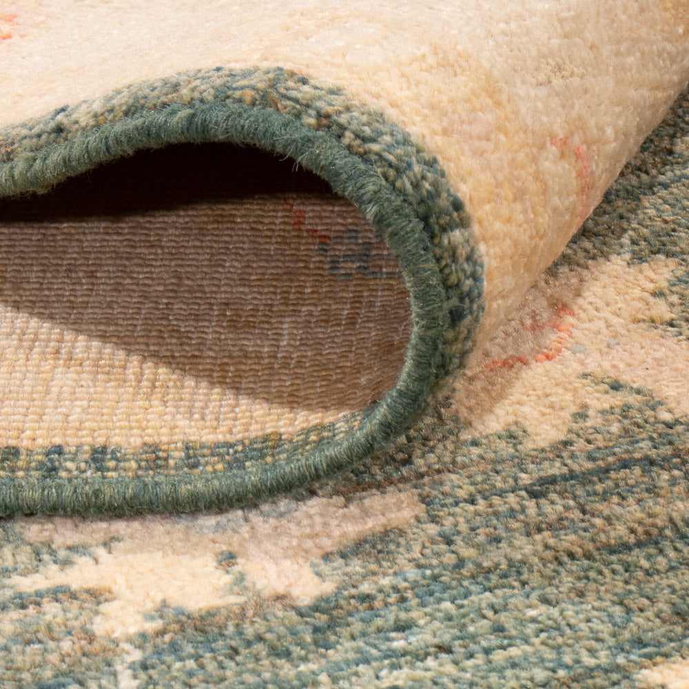 Ziegler tapijt - 201 x 150 cm - mintgroen