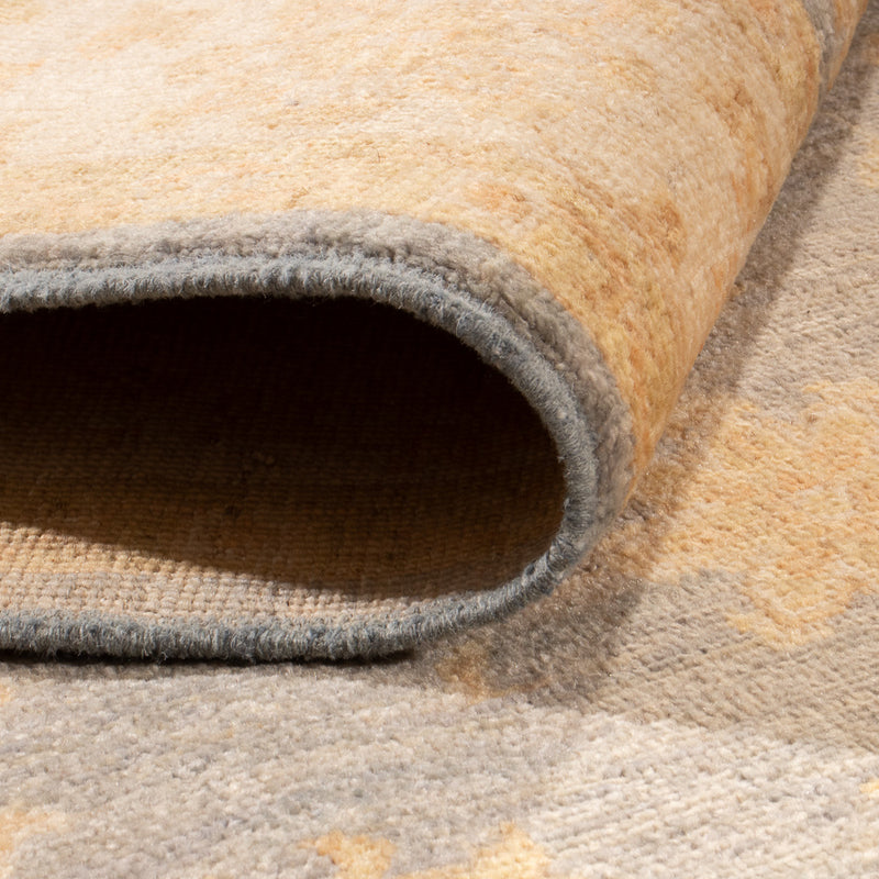 Ziegler tapijt - 198 x 151 cm - benzine blauw