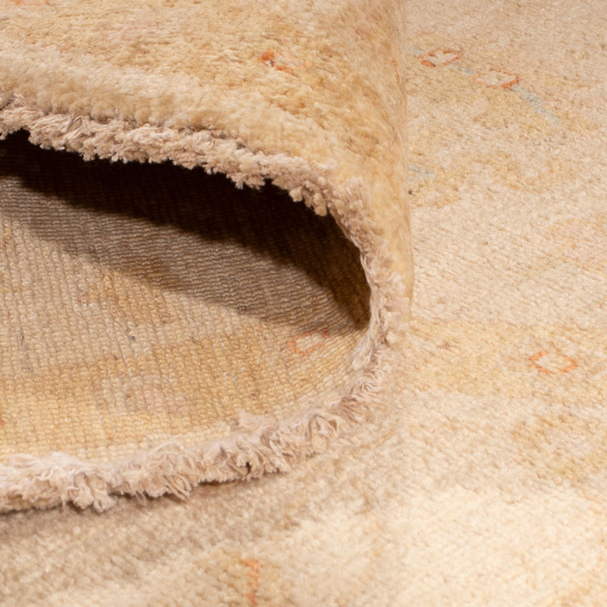 Ziegler tapijt rond  - 200 x 198 cm - beige