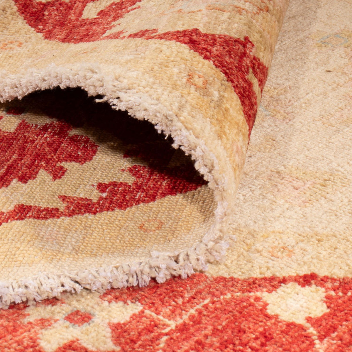 Ziegler tapijt rond  - 201 x 198 cm - beige