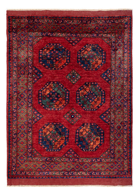 Afghaans tapijt - Kunduz - 199 x 149 cm - rood