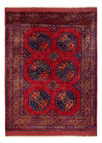 Afghaans tapijt - Kunduz - 199 x 149 cm - rood