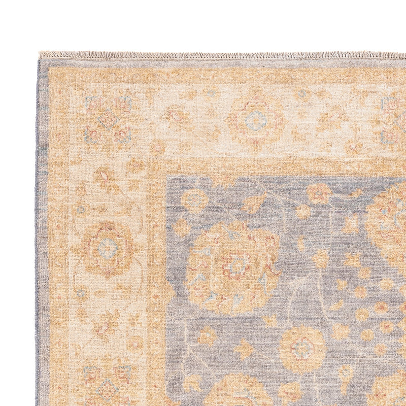 Ziegler tapijt - 201 x 150 cm - benzine blauw