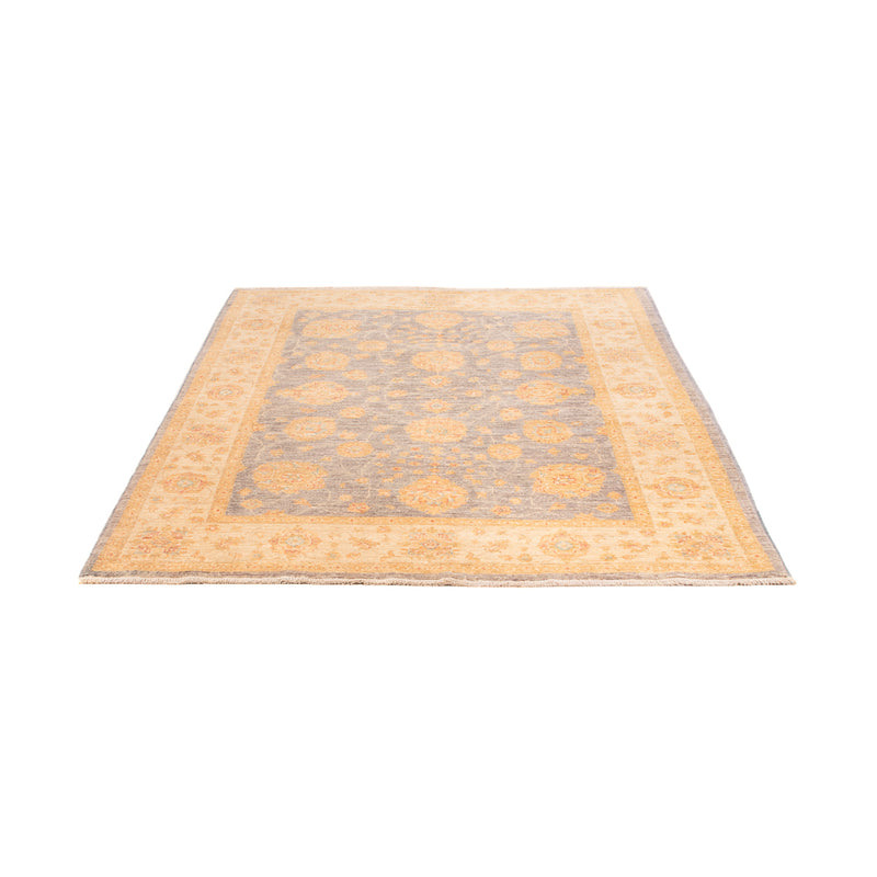 Ziegler tapijt - 201 x 150 cm - benzine blauw