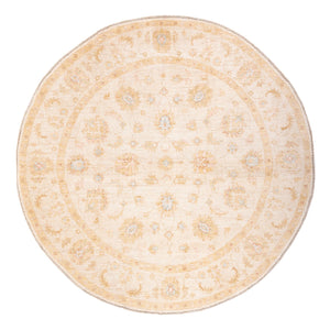 Ziegler tapijt rond  - 200 x 199 cm - beige